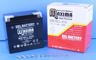 ジェルバッテリー　MB16CL-X(G)